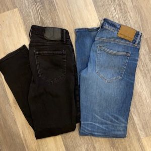 American Eagle airflex men size 30x30 jeans back and blue